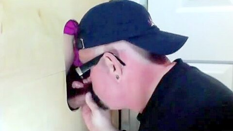 Gloryhole Suck Off Of Curious Married Guy
