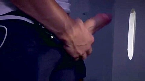 Gloryhole amateur sucking and getting banged