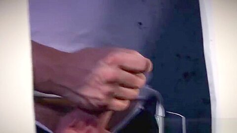 Gloryhole amateur sucking and getting banged