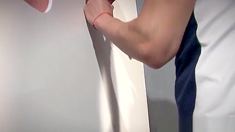 Gloryhole amateur sucking and getting banged