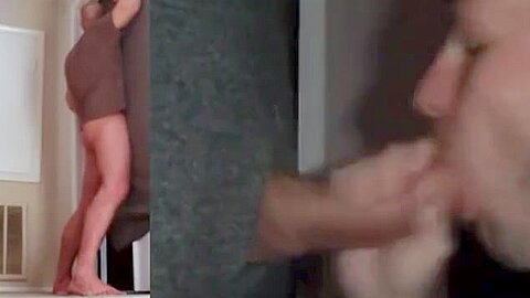 Gloryhole double sides hot action