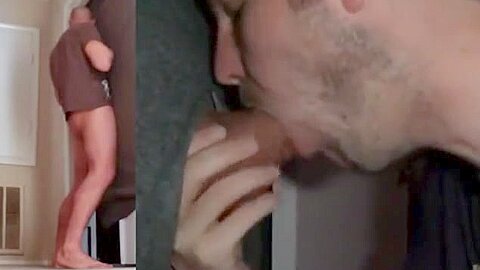 Gloryhole double sides hot action