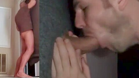 Gloryhole double sides hot action