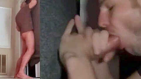 Gloryhole double sides hot action