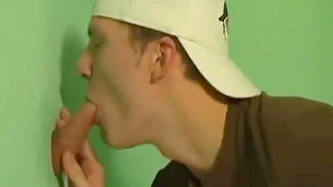 Gloryhole sexy newbies banging through that special hole