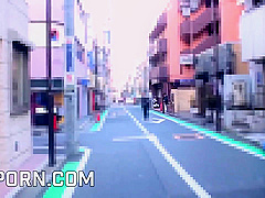 Go Sushi - Car Sex On The Street Of Tokyo With Japanese