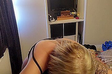 Good Morning Blowjob   i Wanna Get Changed But He Wants His Cock Sucking