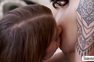 Gracie Jane And Maddy May In Tattooed Babe Banged By Ts 10 Min