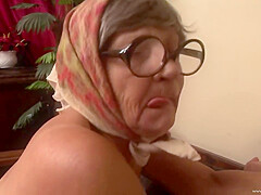 Granny Is Loving A Huge Phat Black Cock