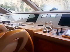 HOT ASS on GLASS in the YACHT
