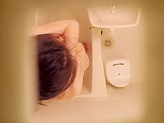 Hairy Asian Showering