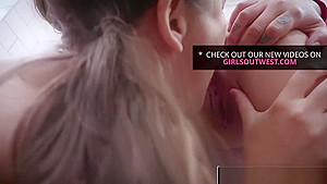 Hairy and shaved lesbian amateurs lick cunts
