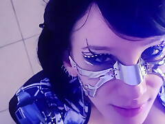 Halloween: I Suck It Like A Cyborg And Get It In My Face