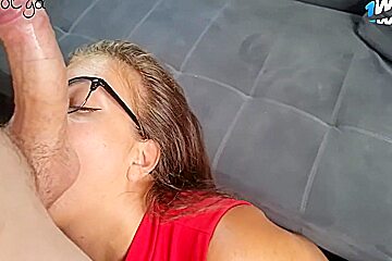 Hard Anal For An Intellectual Hottie In Red