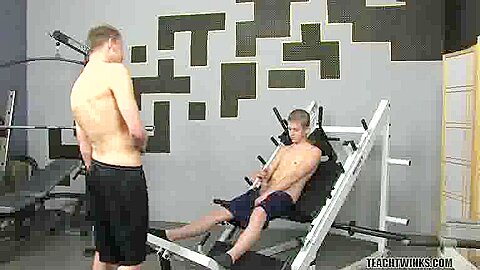 Hard Workout At The Gym - Kayden Daniels & Tyler Dawsen