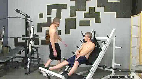 Hard Workout At The Gym - Kayden Daniels & Tyler Dawsen