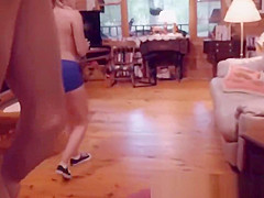 Hardfucked teenie facialized by creeper