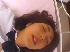 Haruka Hoshikawa has hairy cunt aroused and fucked all the way