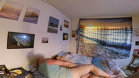 He Cums Deep Inside Her Wet Pussy