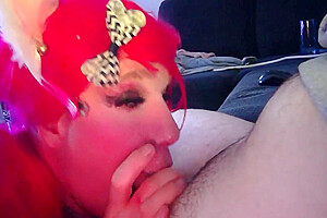 He Cums Without Warning! Slobbering Femboy Deepthroats His Cumshot 12 Min
