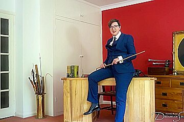 Headmaster Cane Fest - See These School students 18+ Put Through Their Paces With The Headmasters Cane