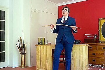 Headmaster Cane Fest - See These School students 18+ Put Through Their Paces With The Headmasters Cane