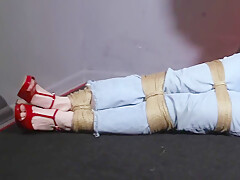 Helplessly In Tight Ropes