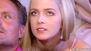His Hot teen 18+ Blonde Wife Rides Another Dick