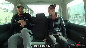 Hitchhiking Sharp Slap Dude In Van Before Suck His Cock & Eat His Cum 27 Min