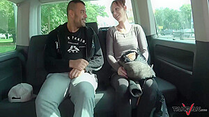 Hitchhiking Sharp Slap Dude In Van Before Suck His Cock & Eat His Cum 27 Min