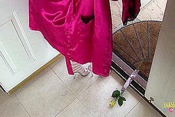 Home Alone Chick Summons Two Demons And Has Threesome Sex In The Bathroom