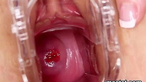 Horny Czech teen 18+ Spreads Her Soft Muff To The Bizarre
