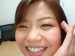 Horny Japanese chick Rumi Fujino in Fabulous Facial, Cumshots JAV video