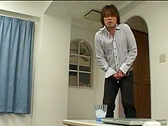 Horny Japanese girl Juri Kanou in Fabulous Blowjob, Facial JAV clip