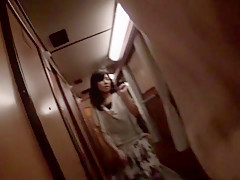 Horny Japanese girl Kyoko Maya in Crazy car, couple JAV scene
