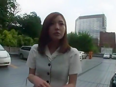 Horny Japanese girl Mio Kuraki in Amazing Car, Bar JAV clip