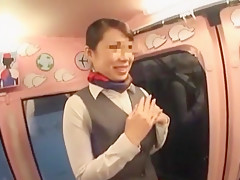 Horny Japanese girl Reiko Asahina, Aoki Misora in Amazing Car, Ass JAV movie