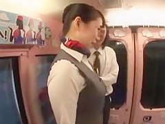 Horny Japanese girl Reiko Asahina, Aoki Misora in Amazing Car, Ass JAV movie