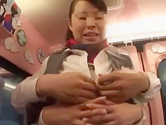 Horny Japanese girl Reiko Asahina, Aoki Misora in Amazing Car, Ass JAV movie