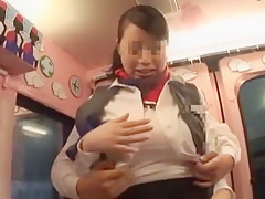 Horny Japanese girl Reiko Asahina, Aoki Misora in Amazing Car, Ass JAV movie