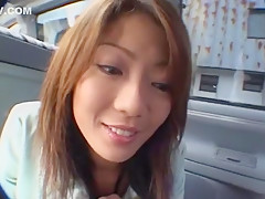 Horny Japanese whore Jyuri Wakabayashi in Fabulous Compilation, Car JAV video