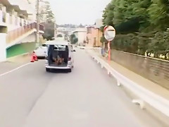 Horny Japanese whore Jyuri Wakabayashi in Fabulous Compilation, Car JAV video
