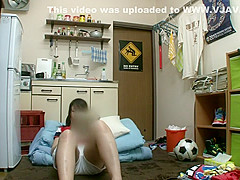 Horny Japanese whore in Exotic HD, Masturbation JAV movie