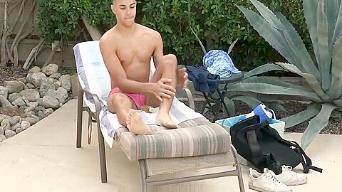 Horny Older Step brother Fucks A Cute Boy After A Massage