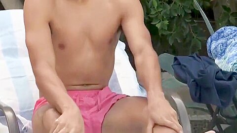 Horny Older Step brother Fucks A Cute Boy After A Massage