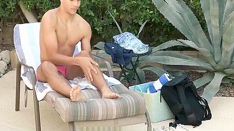 Horny Older Step brother Fucks A Cute Boy After A Massage