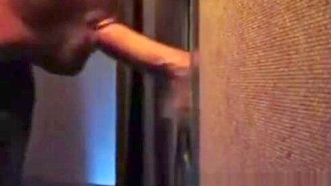 Horny sex clip homo Glory Hole check , it's amazing
