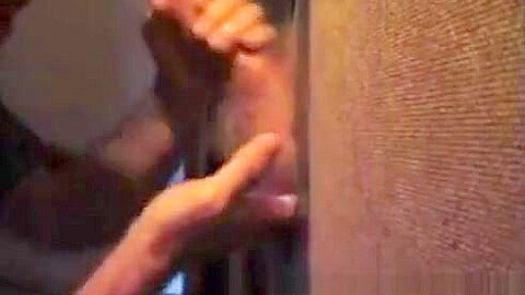 Horny sex clip homo Glory Hole check , it's amazing