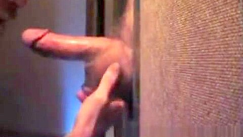 Horny sex clip homo Glory Hole check , it's amazing