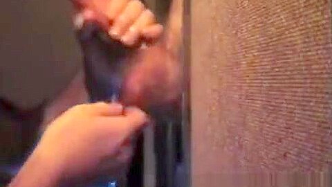 Horny sex clip homo Glory Hole check , it's amazing